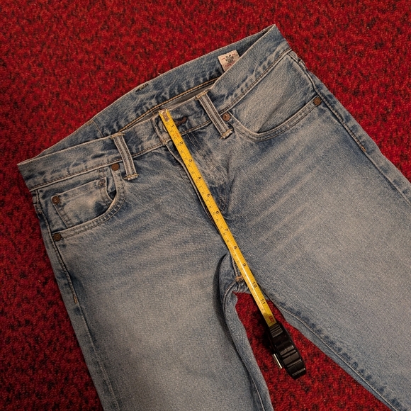 SASHIKO Levi's White Oak Cone Denim 511 vintage jeans with sashiko repair - Picture 11 of 11